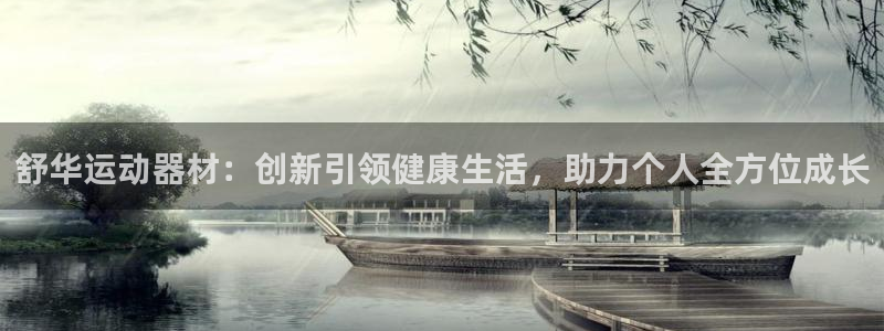 意昂4集团logo：舒华运动器材：创新引领健康生活，