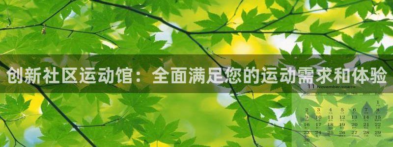 海南意昂体育4发展怎么样：创新社区运动馆：全面满足您