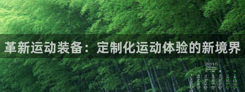 意昂体育4招商电话：革新运动装备：定制化运动体验的新