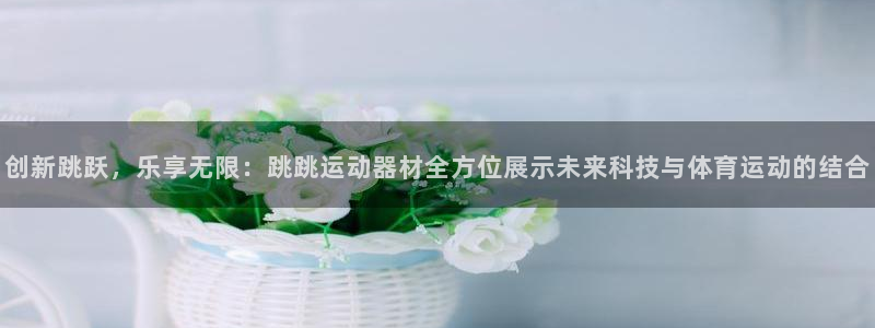 意昂体育4：创新跳跃，乐享无限：跳跳运动器材全方位展