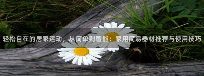 意昂体育4平台注册：轻松自在的居家运动，从简单到智能