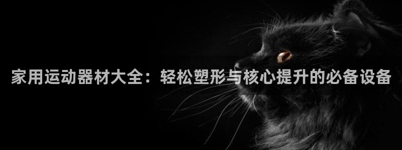 意昂体育4招商电话号码查询：家用运动器材大全：轻松塑