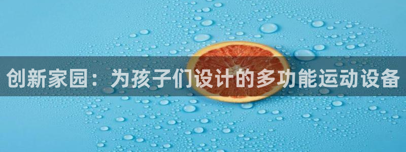 意昂4官网：创新家园：为孩子们设计的多功能运动设备