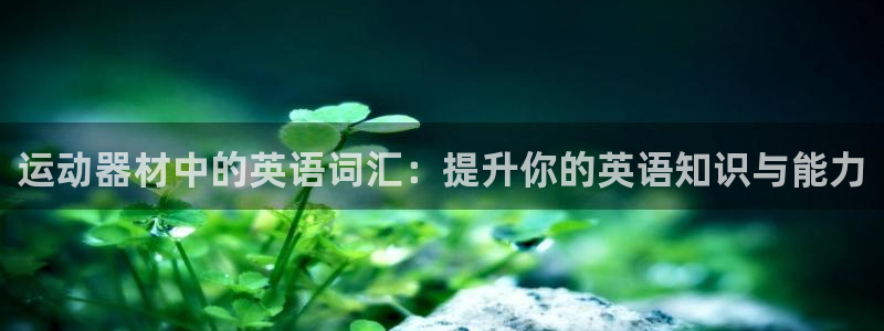 意昂体育4招商电话地址是多少：运动器材中的英语词汇：