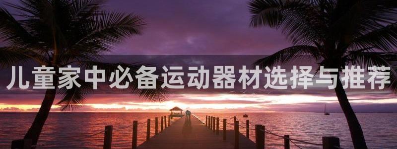 意昂4开户：儿童家中必备运动器材选择与推荐