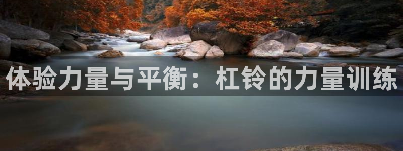 意昂体育4平台是正规平台吗知乎：体验力量与平衡：杠铃
